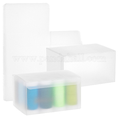 Abnehmbare transparente Kunststoffbox&nbsp;CON-WH0085-46-1