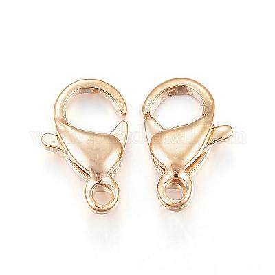 Fermoirs Mousquetons En Acier Inoxydable 304 à Placage Ionique  IP  En Acier Inoxydable Fermoirs A Gachette De Perroquet Or