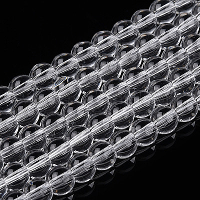Transparente Glasperlen Stränge&nbsp;GLAA-T032-T4mm-13-1
