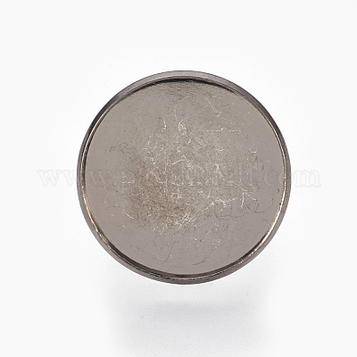 Anelli gemelli in ottone&nbsp;KK-F762-14B-25mm-1
