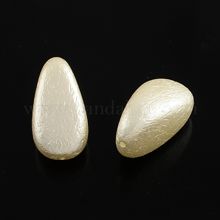 Perles d'imitation perles en plastique ABS SACR-Q105-13-1