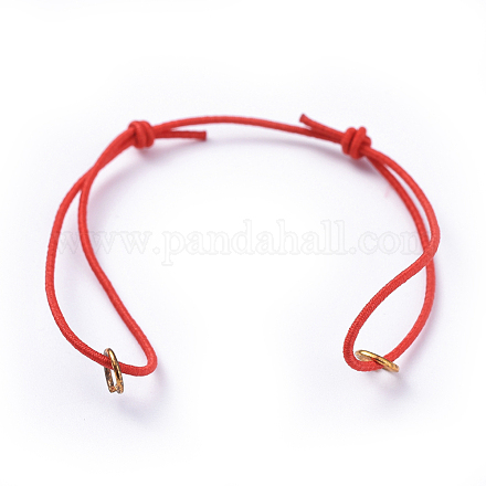Elastic Cord Bracelet Making AJEW-JB00009-03-1