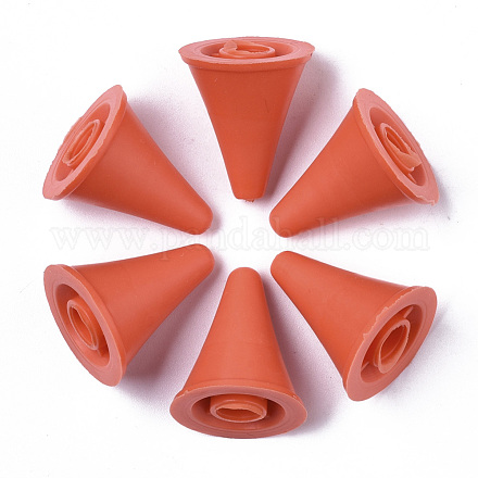 Tapas de aguja de tejer herramientas de tejer diy plástico TOOL-R032-17mm-R032-3-1