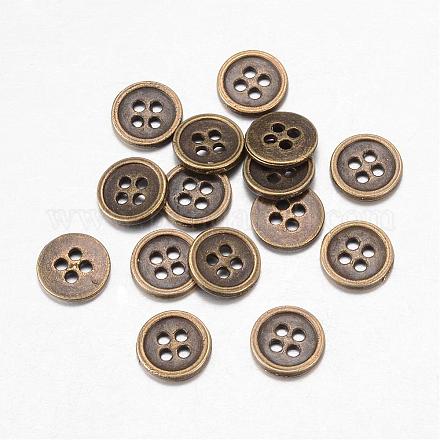 Alloy Buttons BUTT-D054-10mm-02-1