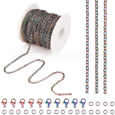 Kit de fabricación de conjunto de joyería de cadena de diy STAS-SZ002-28-1