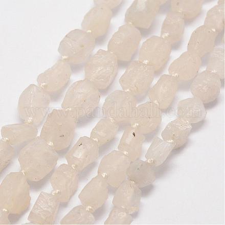 Natürlichen Mondstein Perlen Stränge G-D856-21-1