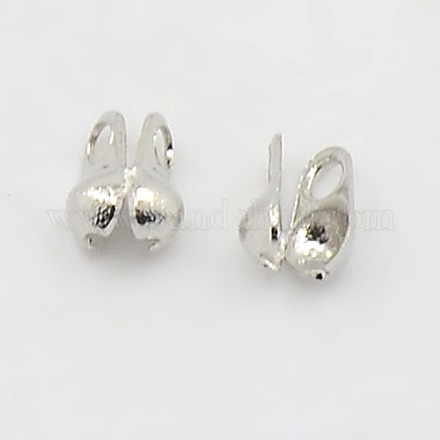 Brass Bead Tips Knot Covers EC032-1
