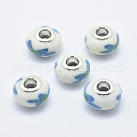 Handgemachte  europäischen Fimo-Perlen CLAY-K002-A04-1