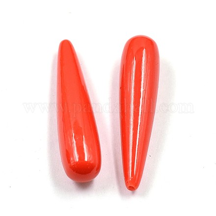 Drop Dyed Synthetical Coral Beads X-CORA-P001-39B-1