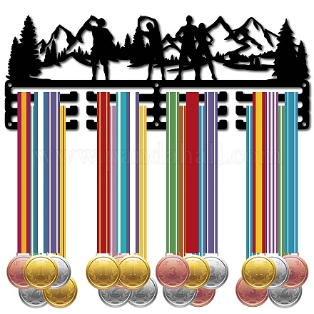 Модная железная вешалка для медалей ODIS-WH0037-382-1
