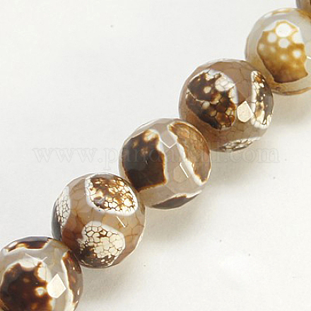 Natural Agate Beads Strands G-C161-10mm-2-1