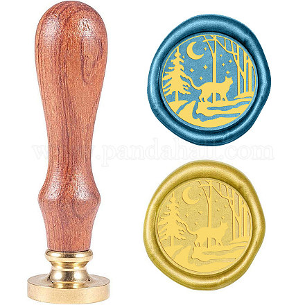 Wax Seal Stamp Set AJEW-WH0208-380-1