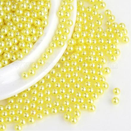 Perles acryliques de perles d'imitation OACR-S011-2mm-Z3-1
