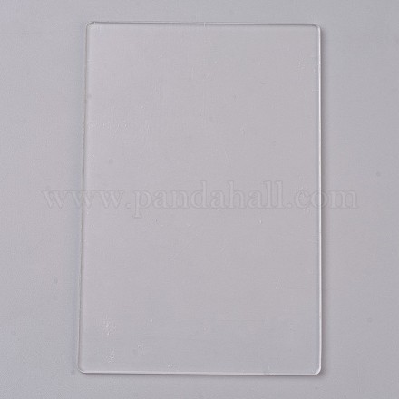 Plaque de pression acrylique transparente TACR-WH0001-05-1