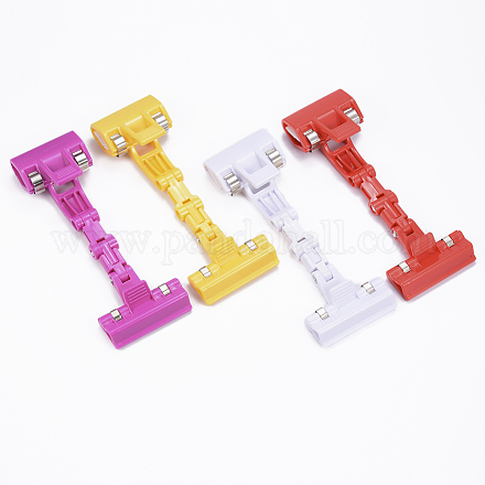 Clip pieghevoli in plastica AJEW-K015-A-1
