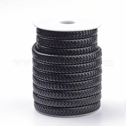Leather Braided Cords WL-R009-12x6-01-1