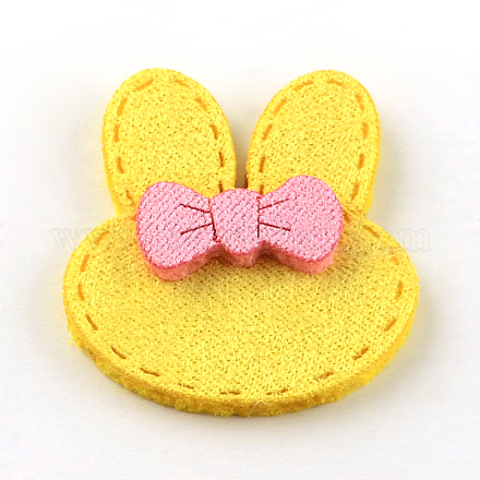 Bunny Faux Suede Cord Woven Costume Accessories WOVE-R098-88D-1