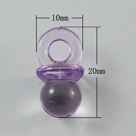 Transparent Acrylic Pendants TACR-R16-3-1