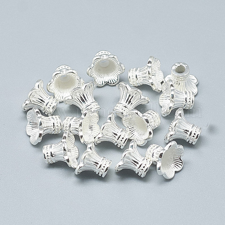 925 Sterling Silver Bead Caps STER-T002-103S-1