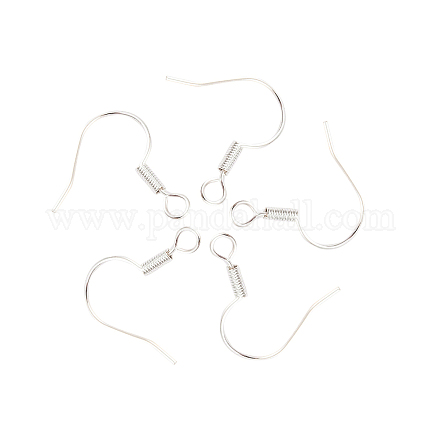 Латунные крючки для сережек KK-Q363-S-NF-1