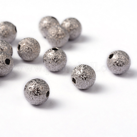 Perles en laiton texturées EC225-NF-1