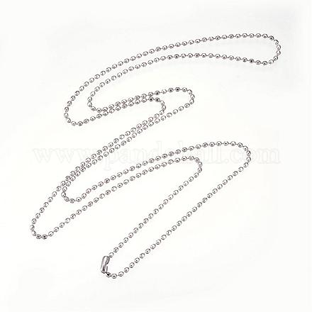 304 ожерелья нержавеющей стали NJEW-D281-16-1