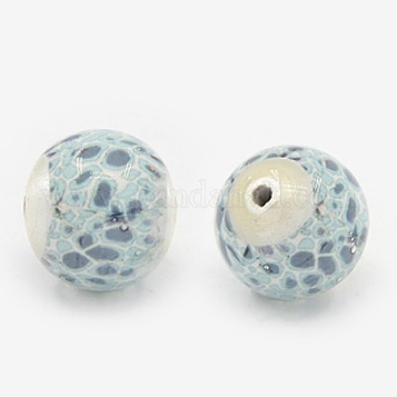 Picture Glass Beads GLAA-J002-27-1