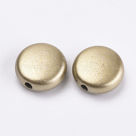 Perles acryliques plaquées X-OACR-S016-17-1