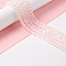 Synthetic Moonstone Beads Strands, Frosted, Round, Lavender Blush, 6mm, Hole: 1mm, about 60~64pcs/strand, 14.76''~15.55''(37.5~39.5cm)