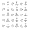 UNICRAFTALE 30Pcs 15 Style Textured Stud Earring 304 Stainless Steel Hexagon Stud Earring Posts Hypoallergenic Star Moon DIY Earring Accessories with Loop and Ear Nut for DIY Earring Jewelry Making