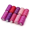 10 Colors Polyester Sewing Thread, Mixed Color, 260x60x27mm, 10pcs/set
