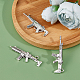 SUNNYCLUE 1 Box 30Pcs Gun Charms Rifle Pistol Revolver Charm Tibetan Style Alloy Antique Silver Weapon Charm for Jewellery Making Charms Bracelet Necklace Earrings Adults DIY Crafting Supplies TIBEP-SC0002-18-4