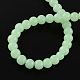 Jelly Style Round Spray Painted Glass Beads Strands X-DGLA-R001-6mm-30-2