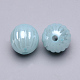 Perles en acrylique plaquées de couleur AB X-SACR-T337-07-2