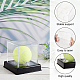 Vetrina per palline da golf in acrilico trasparente quadrato AJEW-WH0016-09-4