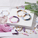 Nbeads diy kit de fabricación de pulseras de tubo curvo de piedras preciosas de imitación DIY-NB0007-30-5