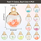 PandaHall Elite 44Pcs 11 Styles Transparent Glass Globe Pendants FIND-PH0010-23-2