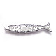 Alloy Fish Beads PALLOY-A13083-AS-NR-1