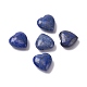 Piedra natural del amor del corazón de lapislázuli G-K416-04F-1