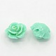 Synthetic Coral 3D Flower Rose Beads CORA-A005-10mm-15-1
