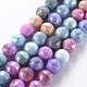 Cuisson opaque de perles de verre peintes EGLA-N006-005I-1