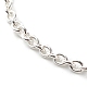 304 Stainless Steel Cable Chains Bracelets BJEW-JB06334-2