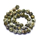 Natur Rhyolith Jaspis Perlen Stränge G-L552O-01-10mm-2