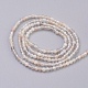 Chapelets de perles de sunstone naturelle naturelles G-F568-113-2mm-2