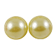 10000pcs cabujones de imitación de perlas de plástico abs SACR-S738-4mm-Z22-1