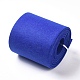 不織布刺繍針フェルト  DIYの工芸品について  ブルー  14x0.5cm  約2m /ロール DIY-WH0156-65-1