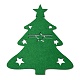 Porta stoviglie in feltro a tema natalizio AJEW-P106-02B-1