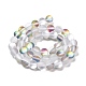 Synthetische Mondstein Perlen Stränge G-R375-8mm-A20-3