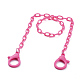 Персонализированные ожерелья-цепочки из абс-пластика NJEW-JN02850-06-1