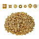 Dicosmetic 420pcs 7 styles de perles de style tibétain FIND-DC0003-93-1